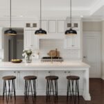 Ambert 1-Light Black Rustic Metal Dimmable Island Pendant Light - Image 2