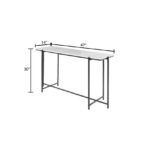 Goldegg Black Console Table - Image 6