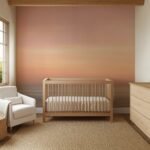 Abstract Sunset Ocean Wallpaper Mural