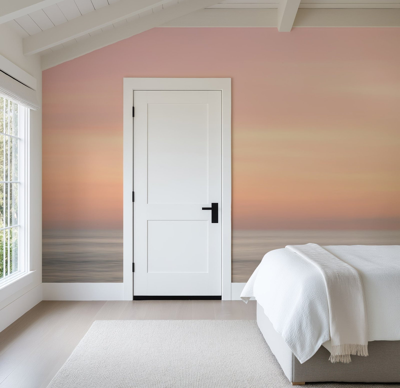 Abstract Sunset Ocean Wallpaper Mural - Image 4