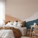 Mountain Mural Wallpaper Abstract Landscape Removable Wallpaper