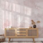 Light Pink Brush Stroke Wallpaper - Image 2