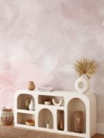 Light Pink Brush Stroke Wallpaper - Image 4