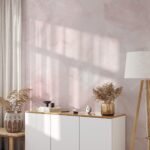 Light Pink Brush Stroke Wallpaper - Image 5