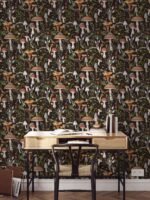 Mushroom Wallpaper Woodland Wall paper Removable Wallpaper - Image 5