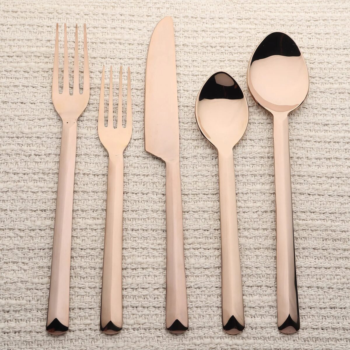 Ariella PVD 5 Pc. Flatware Set - Image 10
