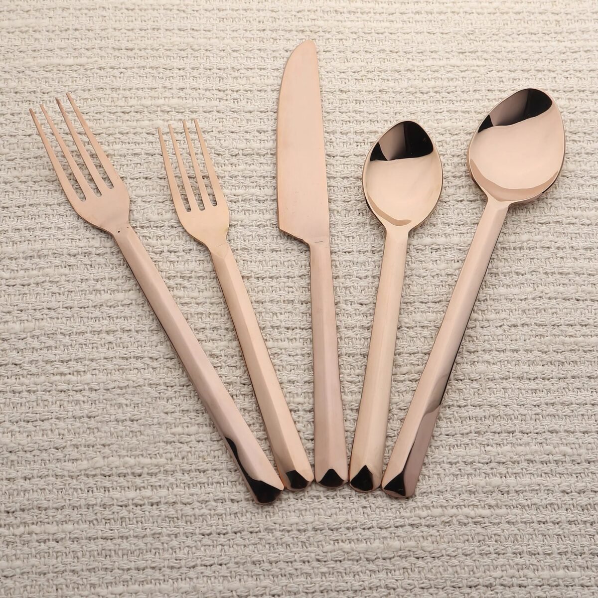 Ariella PVD 5 Pc. Flatware Set - Image 7