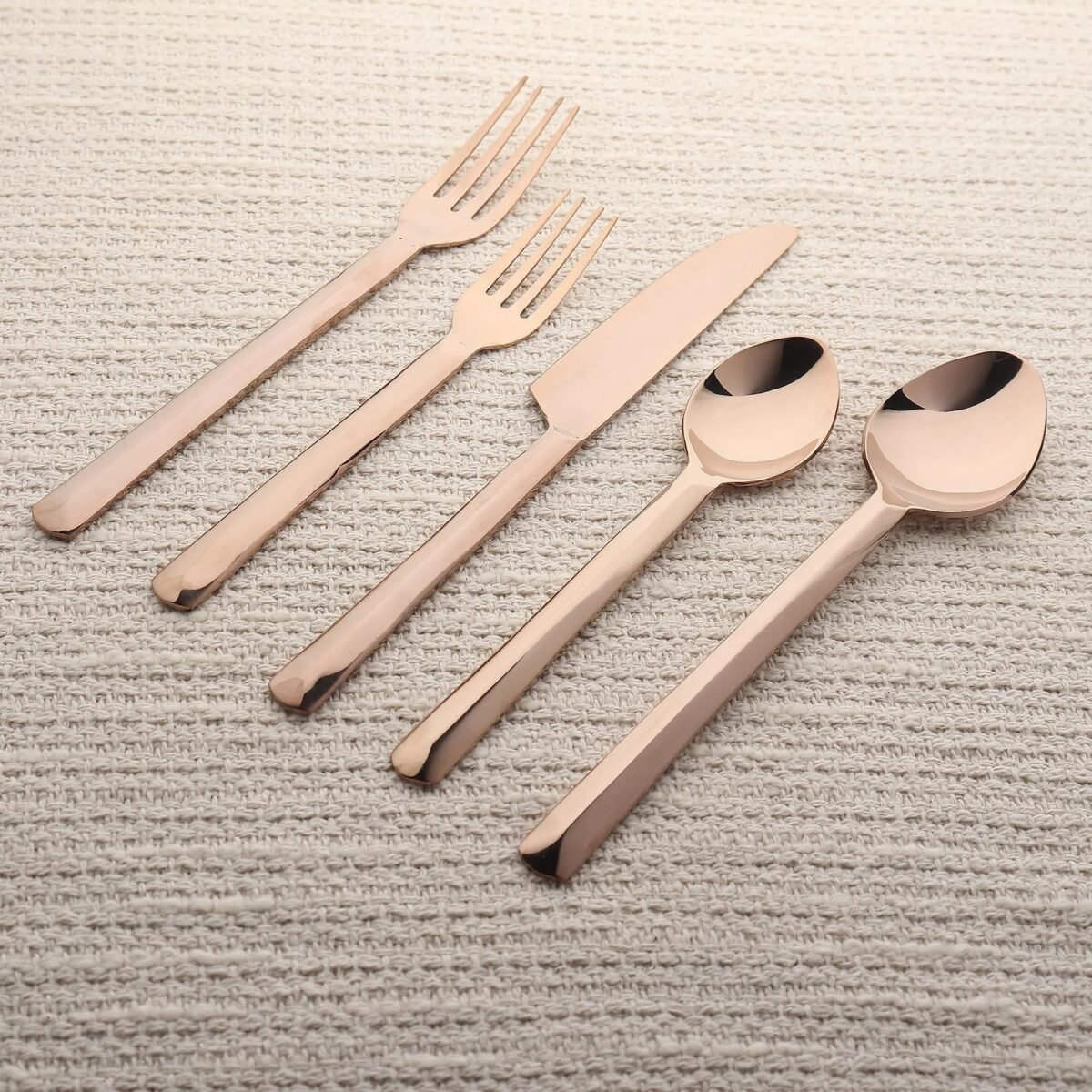 Ariella PVD 5 Pc. Flatware Set - Image 6