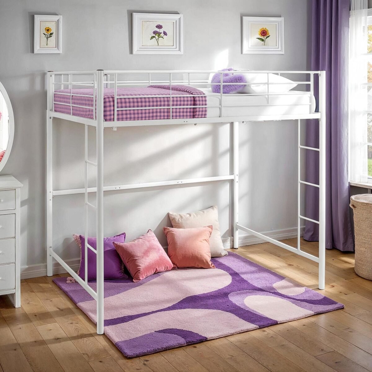 Sunset Full Loft Bunk Bed - Image 1