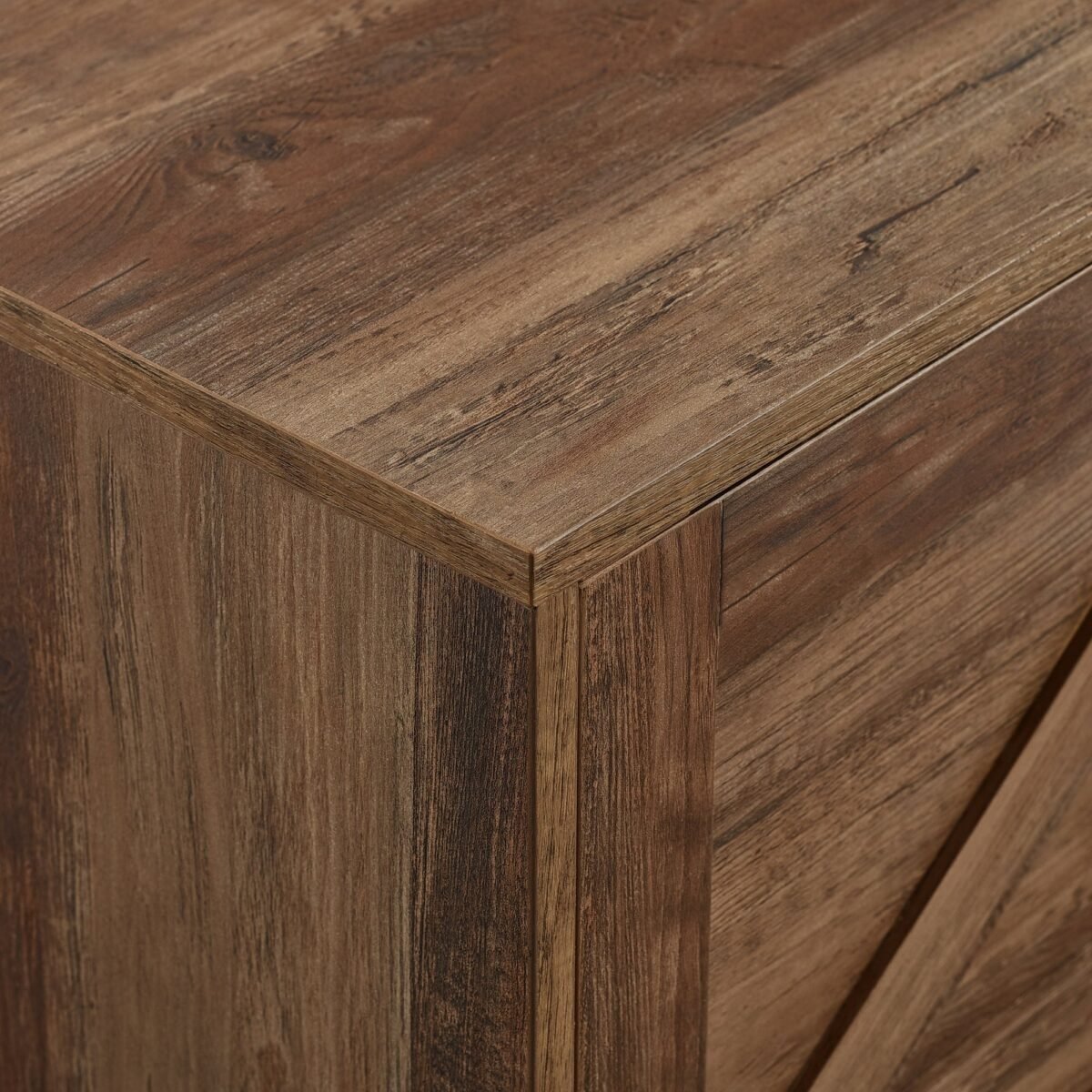 Barn Door 70" Rustic TV Stand - Image 7