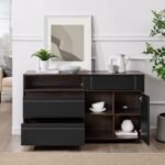 Beckett 52" Contemporary Storage  Buffet Sideboard & TV Stand - Image 3