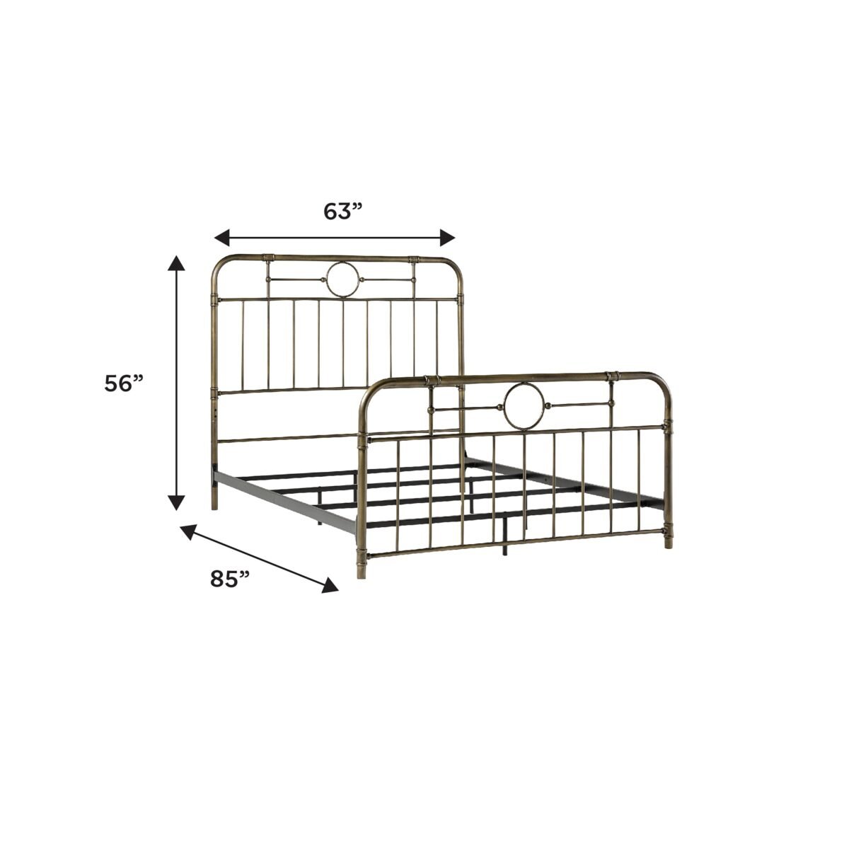 Antiqua Queen Bed - Image 3
