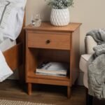 Spencer Solid Transitional Wood Nightstand - Image 2