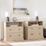 Clyde Classic 2-Drawer Nightstand / Side Table - Image 12