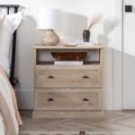 Clyde Classic 2-Drawer Nightstand / Side Table - Image 4