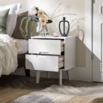 Sloane Mid Century Modern Solid Wood Nightstand - Image 8