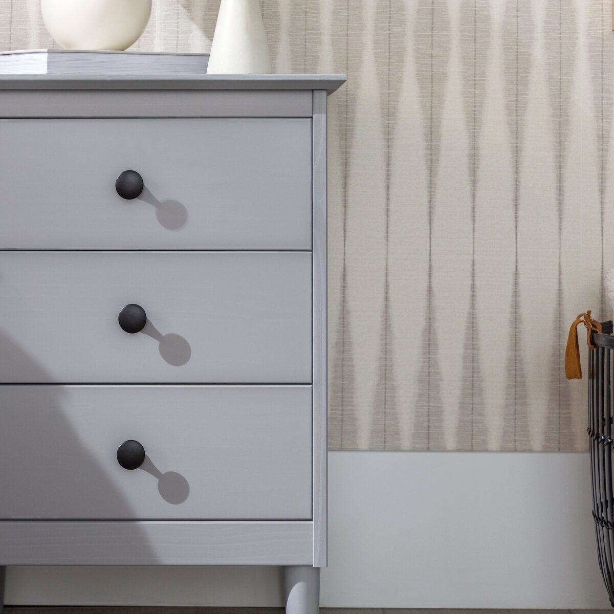Spencer Solid Transitional Wood Nightstand - Image 23
