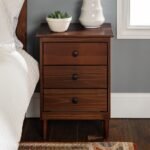 Spencer Solid Transitional Wood Nightstand - Image 18