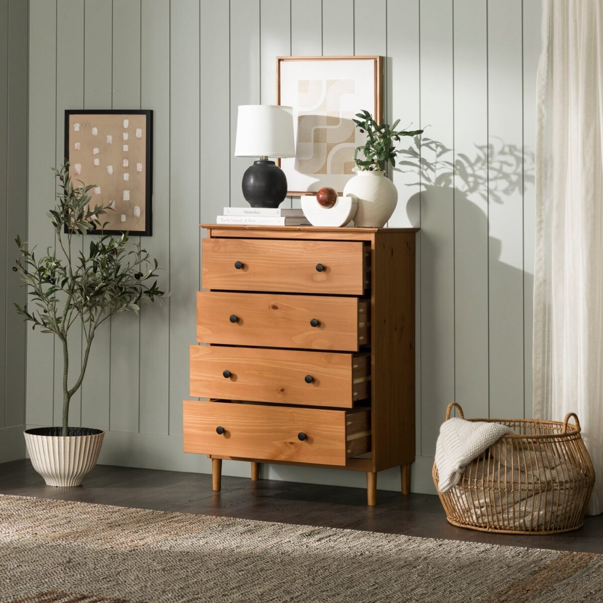 Spencer Solid Wood Transitional Dresser - Image 21