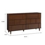 Bronx Modern Solid Wood Dresser - Image 6