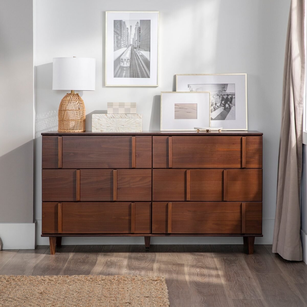 Bronx Modern Solid Wood Dresser - Image 1