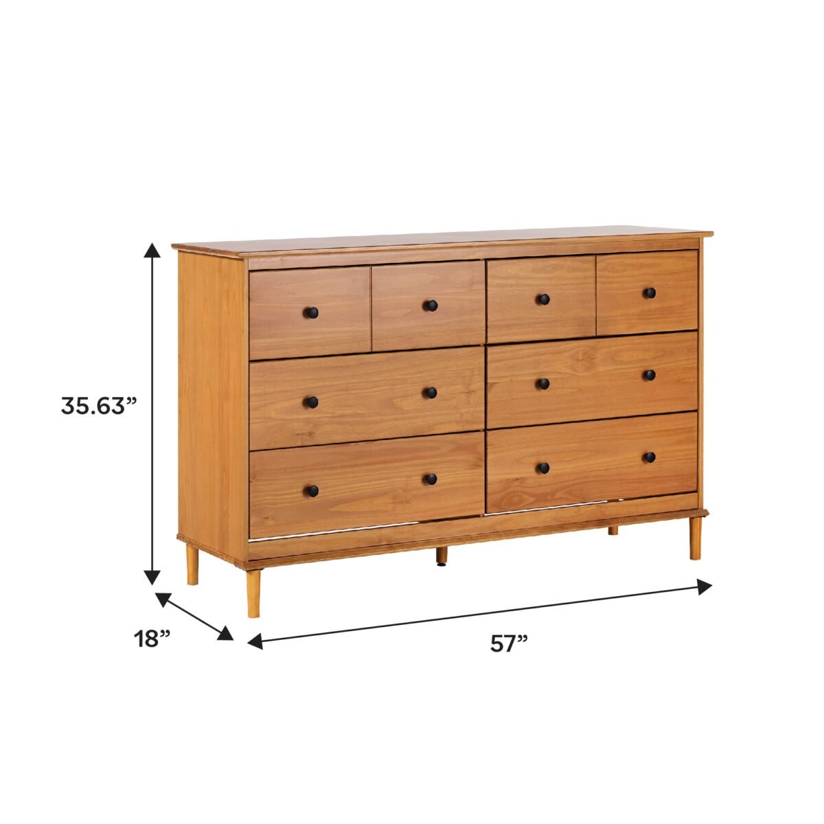 Spencer Solid Wood Transitional Dresser - Image 9