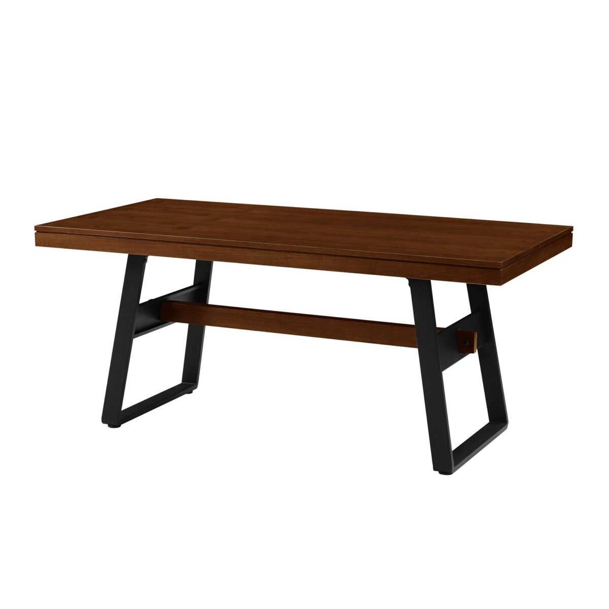 Brickell Modern Industrial Bridge-Leg Dining Table & Desk - Image 10