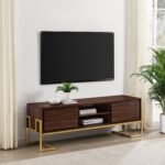 Betty Modern Glam 2-Drawer TV Stand - Image 6