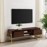 Betty Modern Glam 2-Drawer TV Stand - Image 7