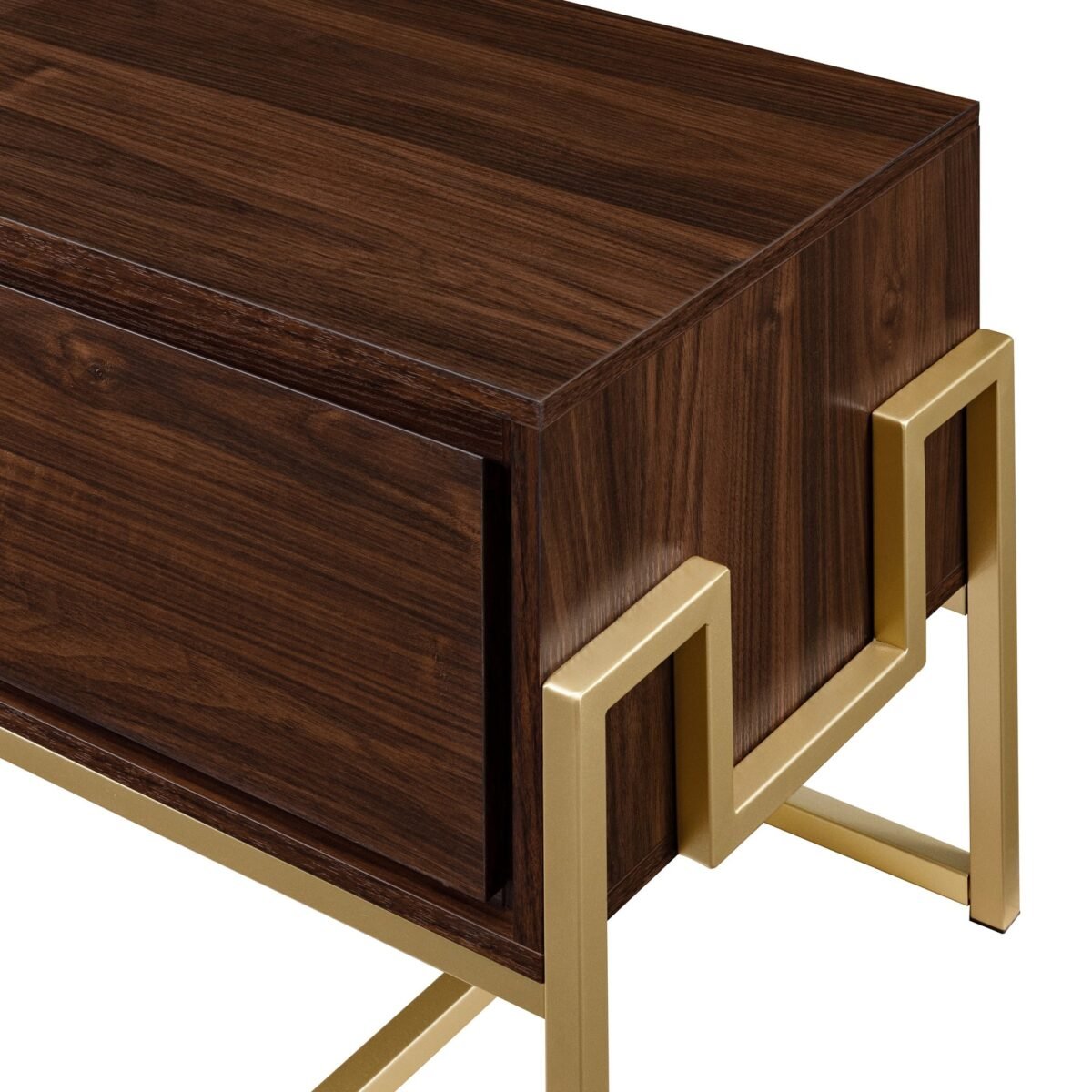 Betty Modern Glam 2-Drawer TV Stand - Image 9