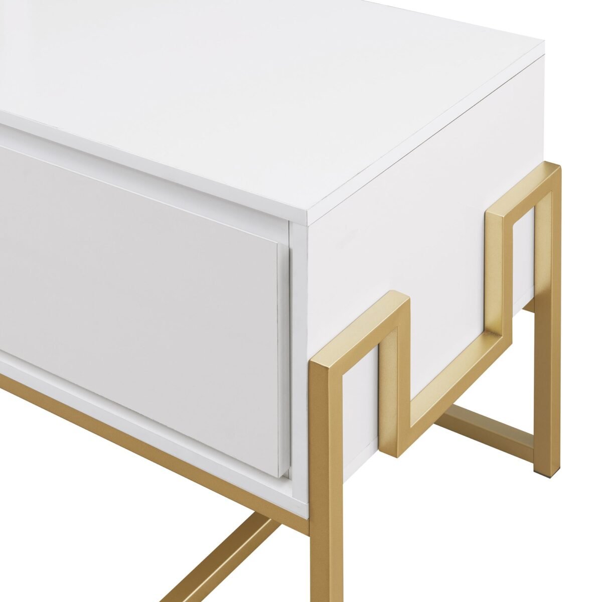 Betty Modern Glam 2-Drawer TV Stand - Image 5