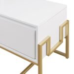 Betty Modern Glam 2-Drawer TV Stand - Image 5