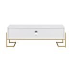 Betty Modern Glam 2-Drawer TV Stand - Image 4