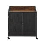 Sona Industrial Bar Cabinet - Image 9