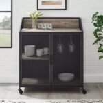 Sona Industrial Bar Cabinet - Image 7