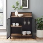 Sona Industrial Bar Cabinet - Image 3