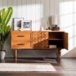 Tessa Solid Wood Prism Sideboard / TV Stand - Image 2