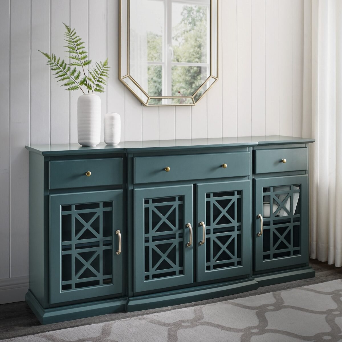 Landon Fretwork Buffet Sideboard & TV Stand - Image 1