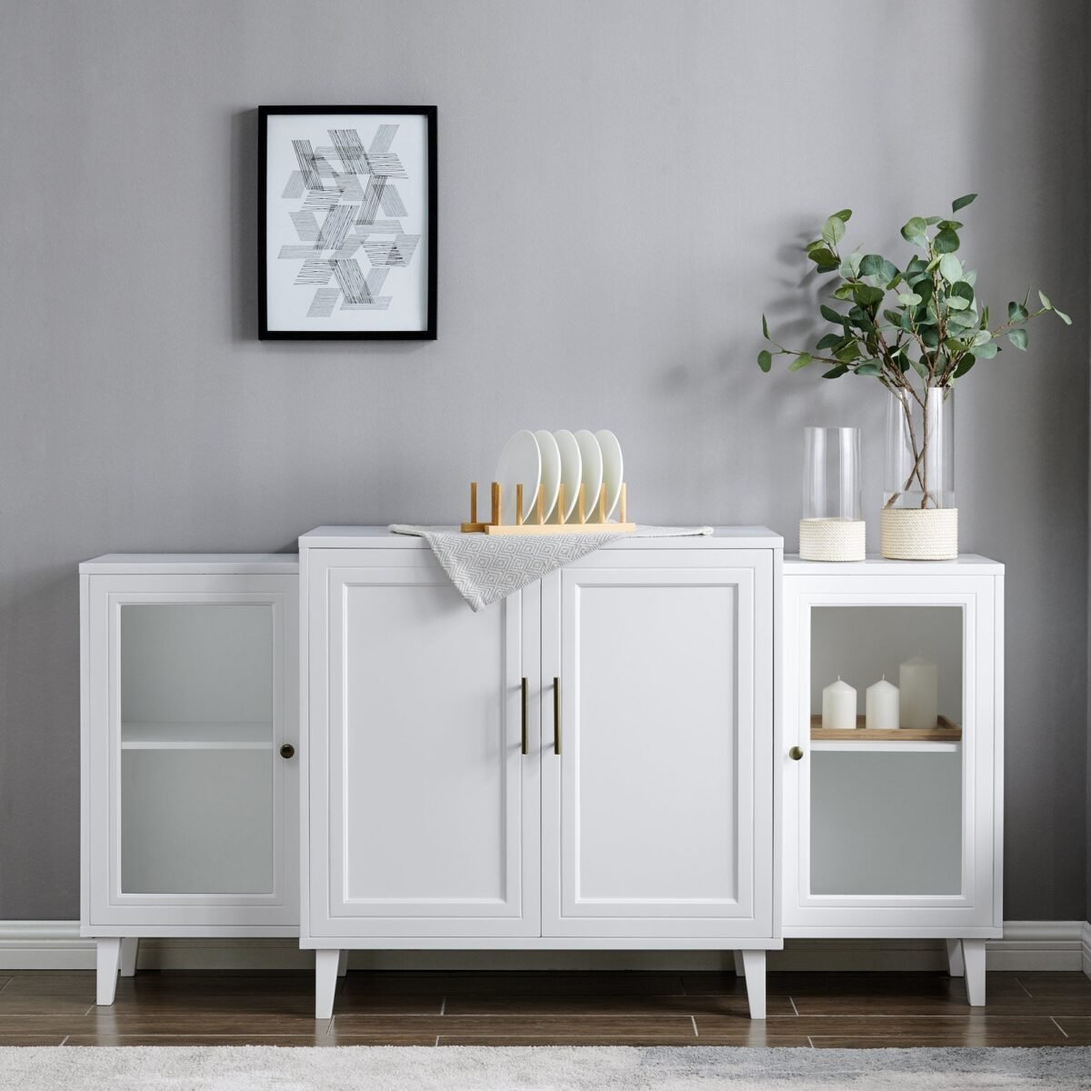 Laurel Modern Buffet Sideboard & TV Stand - Image 1