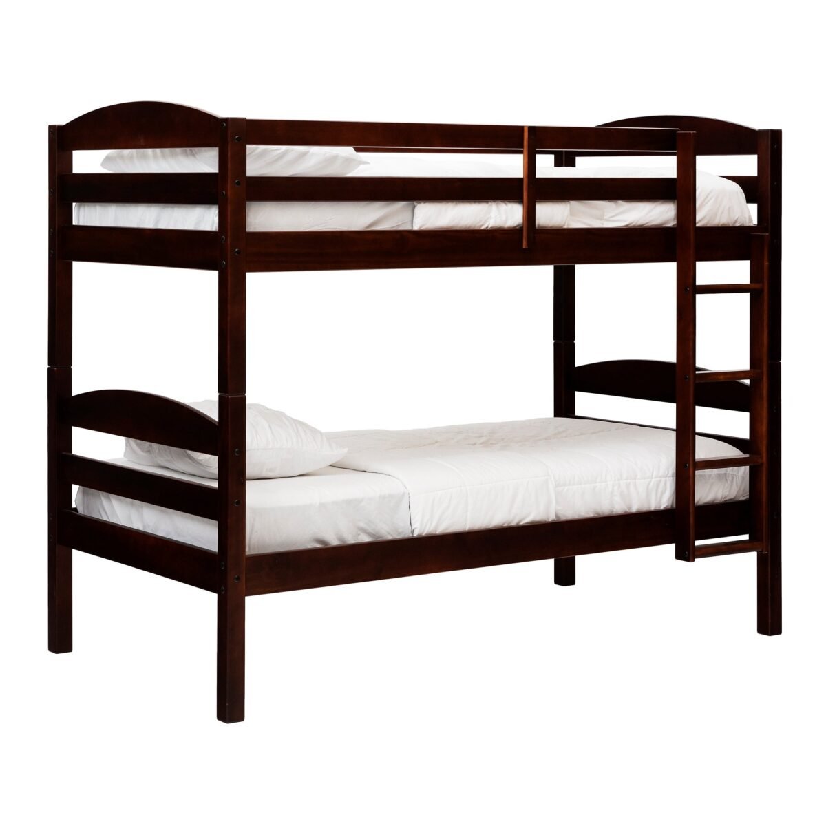 Carolina Transitional Solid Wood Twin-over-Twin Bunk Bed - Image 32