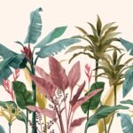 Tropical Jungle Wallpaper - Banana Leaf Wall Mural for Lush, Vibrant Interiors - Image 2