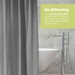 Organic Cotton Shower Curtain – Bath, Tub + Stall Sizes - Image 5
