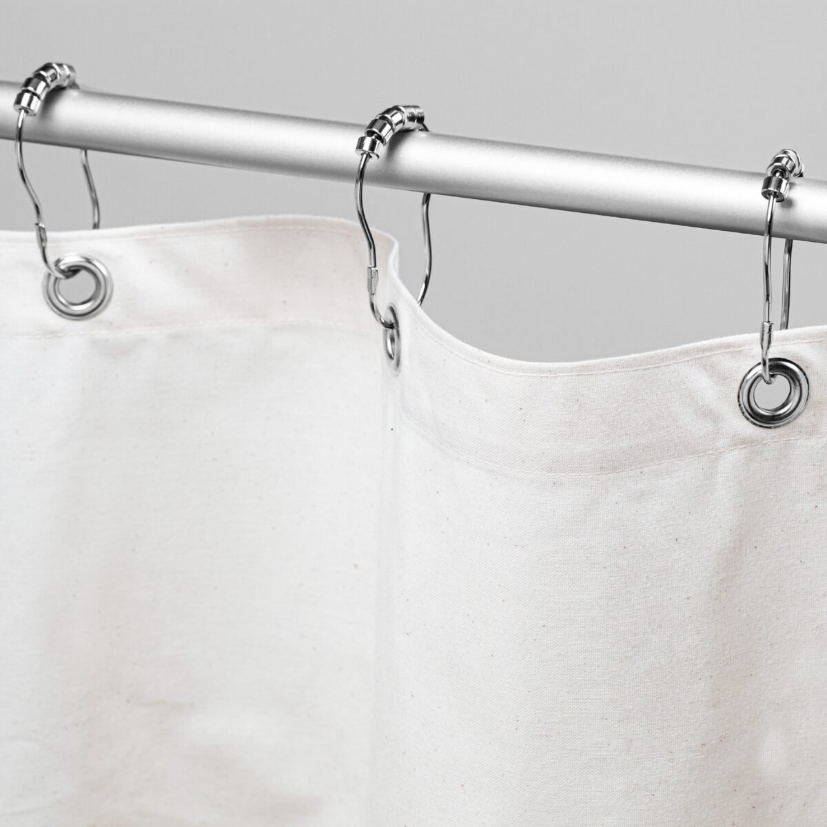 Organic Cotton Shower Curtain – Bath, Tub + Stall Sizes - Image 12