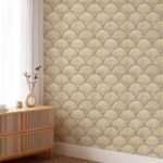 Beige Gold Effect Art Deco Style Luxury Wallpaper - Image 7