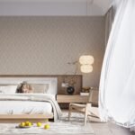 Premium Beige Damask Wallpaper - Image 5