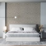 Vintage Beige Floral Wallpaper - Classic Elegance for Timeless Interiors - Image 5