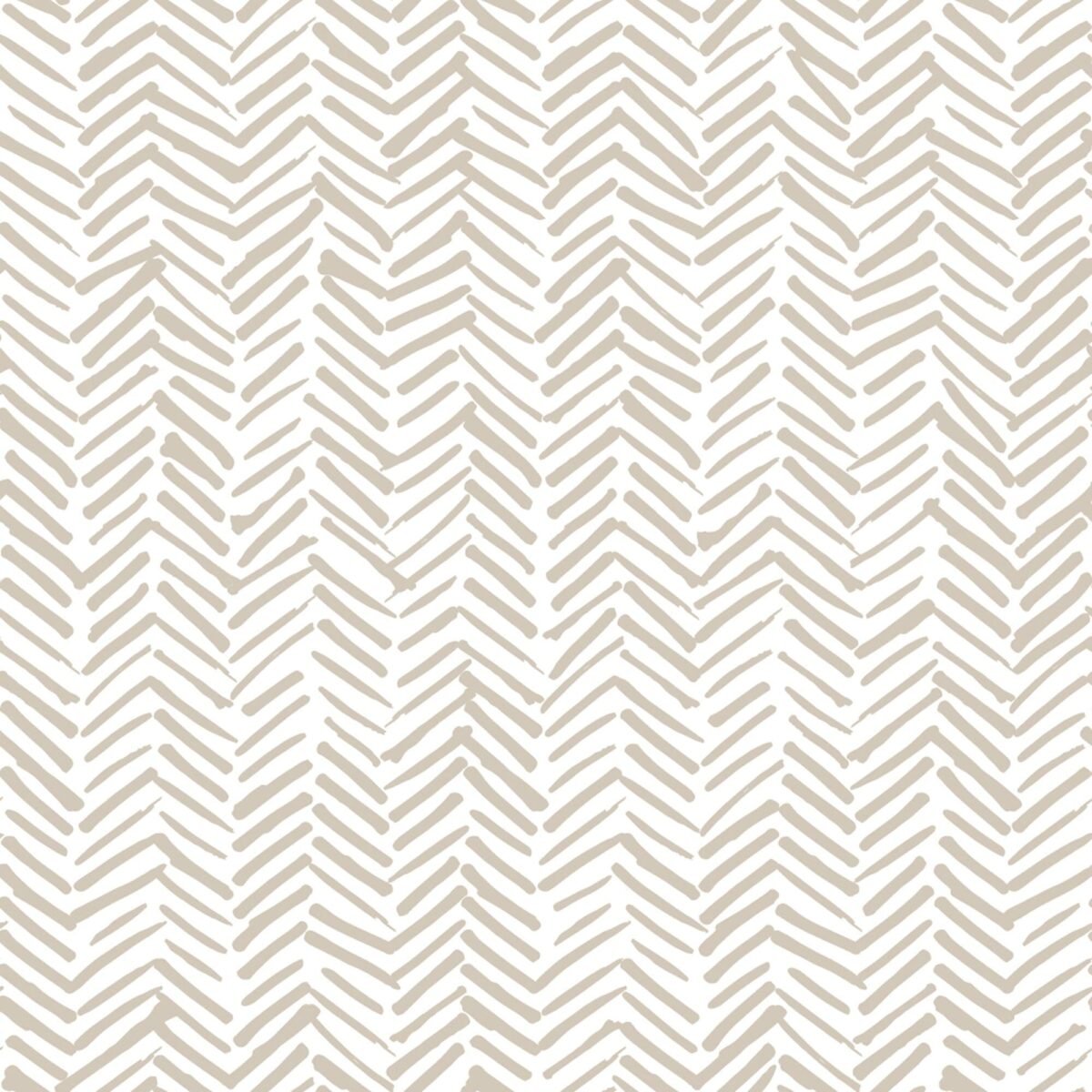 Beige Terracotta Herringbone Wallpaper - Image 2