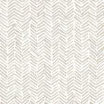Beige Terracotta Herringbone Wallpaper - Image 2