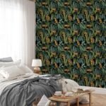 Leopard Print Peel and Stick Wallpaper - Exotic Tropical Wallpaper - Image 6