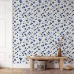 Blue Summer Flowers Wallpaper - Image 5